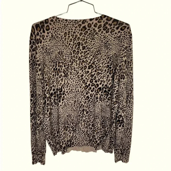 H&M leopard print cardigan, great condition, Sz XL . - Picture 3 of 3